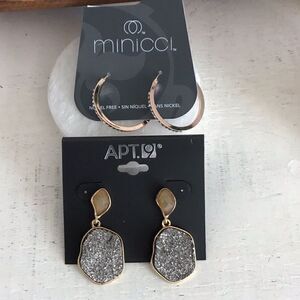 Apt.9 /Minicci Earrings NWT 